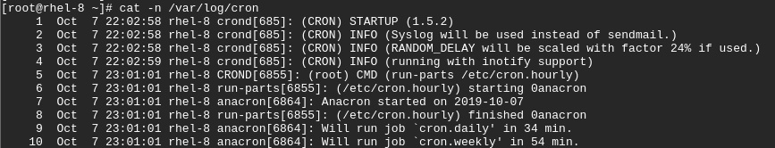 Image Result for Print line numbers using -n option